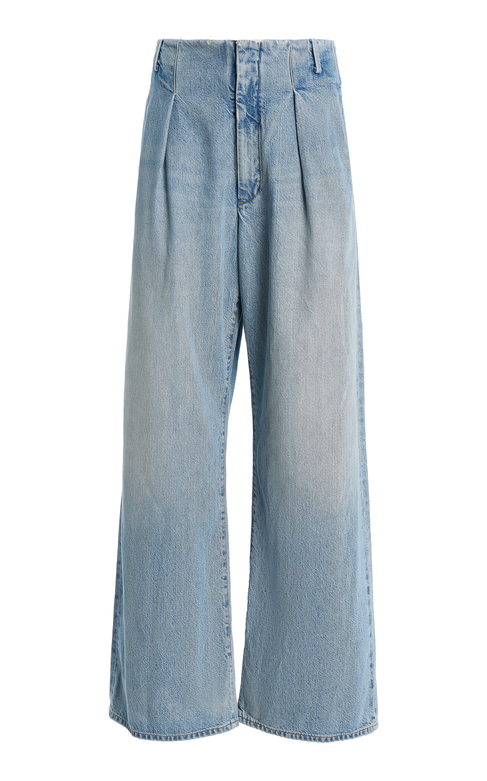 Agolde Agolde Ritmo Rigid MidRise WideLeg Trouser Jeans