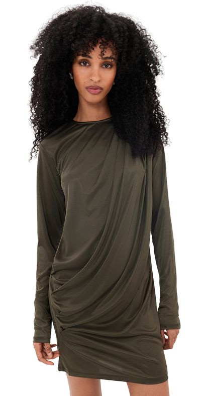 AGOLDE AGOLDE Robyn Dress Bronze