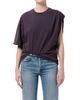 Agolde Agolde Roma Oversized One Shoulder T Shirt - 1