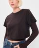 AGOLDE AGOLDE Romily Tee Chocolate - 2