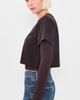 AGOLDE AGOLDE Romily Tee Chocolate - 4