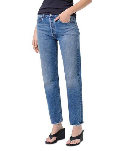 Agolde Agolde Romney Mid Rise Vintage Straight Jeans in Bounty