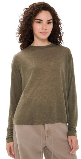 AGOLDE AGOLDE Sasha Tee LOAM