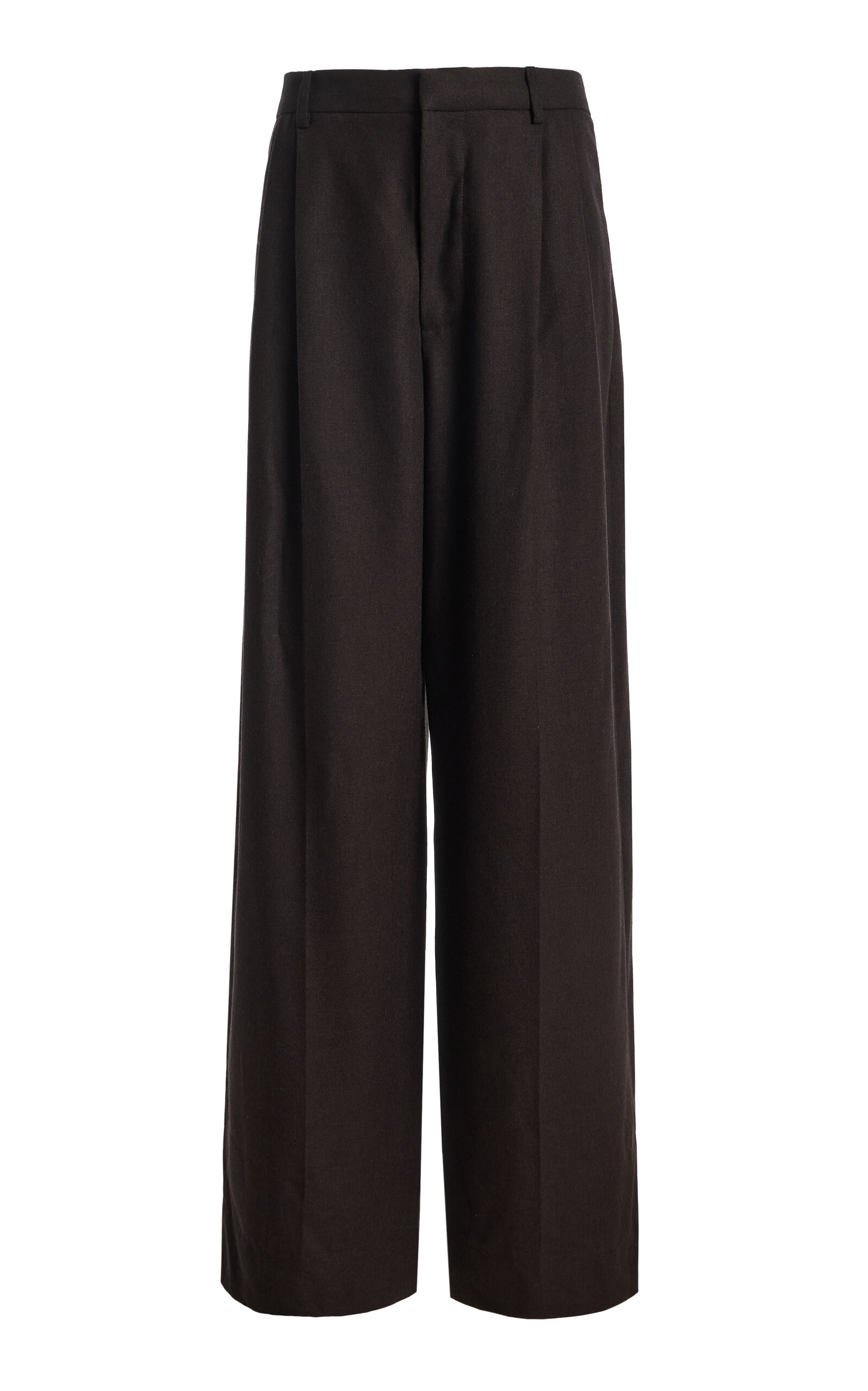 Agolde Agolde Sathia Felted Wool WideLeg Pants