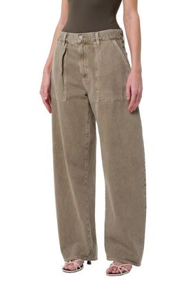AGOLDE AGOLDE Sefton Pleated High Waist Barrel Jeans