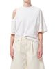 Agolde Agolde Shoulder Cut Out T Shirt - 1