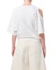 Agolde Agolde Shoulder Cut Out T Shirt - 5