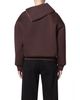Agolde Agolde The Coyle Zip Shoulder Neoprene Sweatshirt - 2
