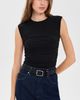 AGOLDE AGOLDE Theodore Cashmere Blend Tank Black - 2