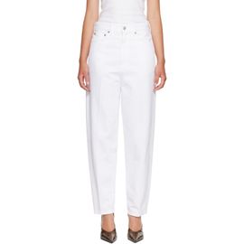 AGOLDE AGOLDE White 80's Jeans