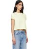 AGOLDE AGOLDE Yellow Adine Shrunken T-shirt - 2