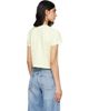 AGOLDE AGOLDE Yellow Adine Shrunken T-shirt - 3