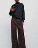 AGOLDE Bryony Satin Turtleneck Top - 3