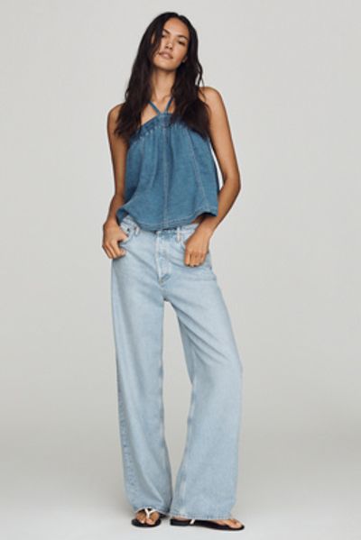 AGOLDE Ren Petite High-Rise Jeans