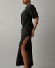 AGOLDE Zanna 100% Cotton Knit T-Shirt Dress - 1