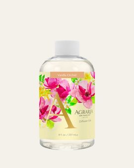Agraria Vanilla Orchid Diffuser Refill, 8 oz.