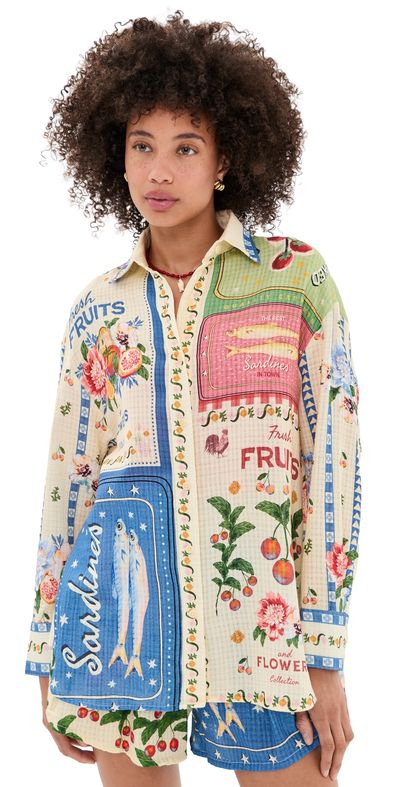 Agua Bendita Agua Bendita Anastasia Basket Shirt Multicolor