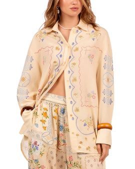Agua Bendita Agua Bendita Anastasia Swim Cover Up Shirt