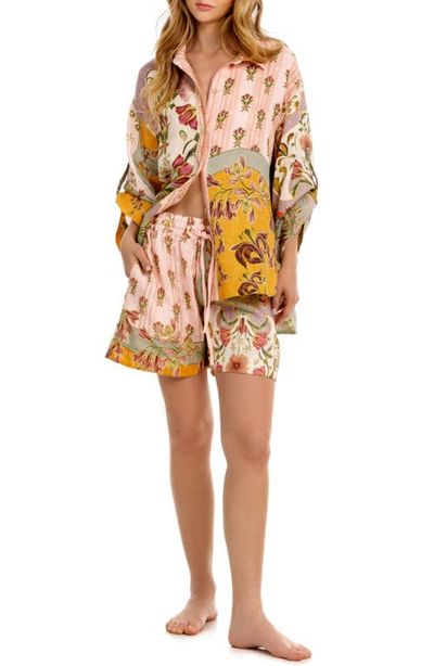 Agua Bendita Agua Bendita Chrissy Aura Cover-Up Button-Up Shirt