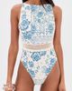 Agua Bendita Agua Bendita Dome Handmade Crochet One Piece Multicolor - 5