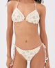Agua Bendita Agua Bendita Fawna Handmade Crochet Tie-Side Bikini Bottoms Multicolor - 4