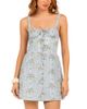 Agua Bendita Agua Bendita Indie Bleu Swim Cover Up Mini Dress - 1