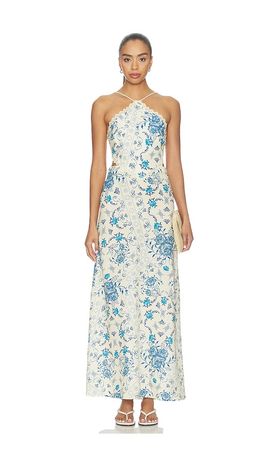 Agua Bendita Agua Bendita Indira Bleu Dress
