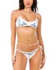 Agua Bendita Agua Bendita Isabelina Bleu Floral Bikini Top - 3
