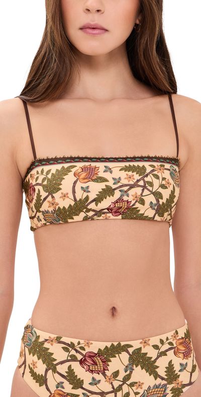 Agua Bendita Agua Bendita Isla Zafra Bikini Top Multicolor