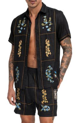 Agua Bendita Agua Bendita Jack Linen Camp Shirt