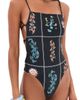 Agua Bendita Agua Bendita Kali Weave Reversible One-Piece Swimsuit Multicolor - 1