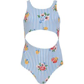 Agua Bendita Agua Bendita Kids' Ame Cutout One-Piece Swimsuit