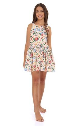 Agua Bendita Agua Bendita Kids' Basket Cover-Up Dress