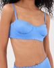 Agua Bendita Agua Bendita Lauren Basket Underwire Top Blue - 2