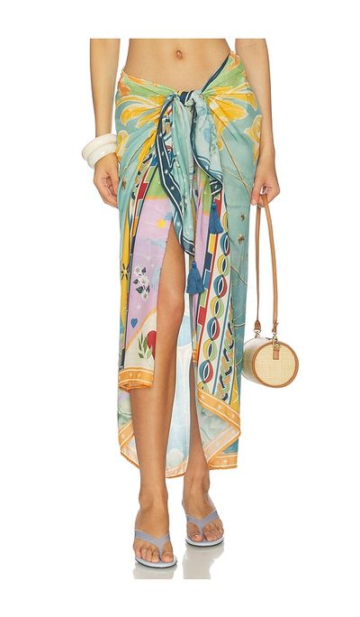 Agua Bendita Agua Bendita Marine Solstice Sarong