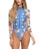 Agua Bendita Agua Bendita Monti Ivy Long-Sleeve Swimsuit - 1