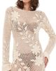 Agua Bendita Agua Bendita Rosetta Handmade Crochet Mini Dress Multicolor - 1
