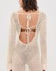Agua Bendita Agua Bendita Rosetta Handmade Crochet Mini Dress Multicolor - 3