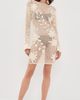 Agua Bendita Agua Bendita Rosetta Handmade Crochet Mini Dress Multicolor - 5