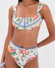Agua Bendita Agua Bendita Sele Basket Bikini Top Multicolor - 5