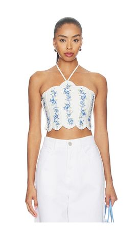 Agua Bendita Agua Bendita Serenity Ivy Top