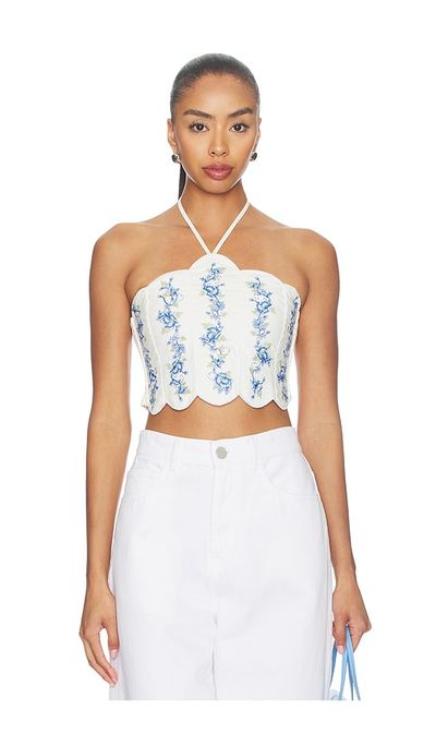 Agua Bendita Agua Bendita Serenity Ivy Top