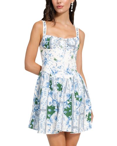Agua Bendita Agua Bendita Spring Ivy Mini Dress