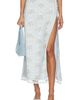 Agua Bendita Agua Bendita Tove Bleu Skirt - 1
