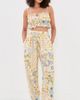 Agua Bendita Agua Bendita Vichy Ruffled Crop Top Multicolor - 5