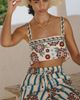 Agua Bendita Agua Bendita x Anthropologie Senja Crop Top - 1