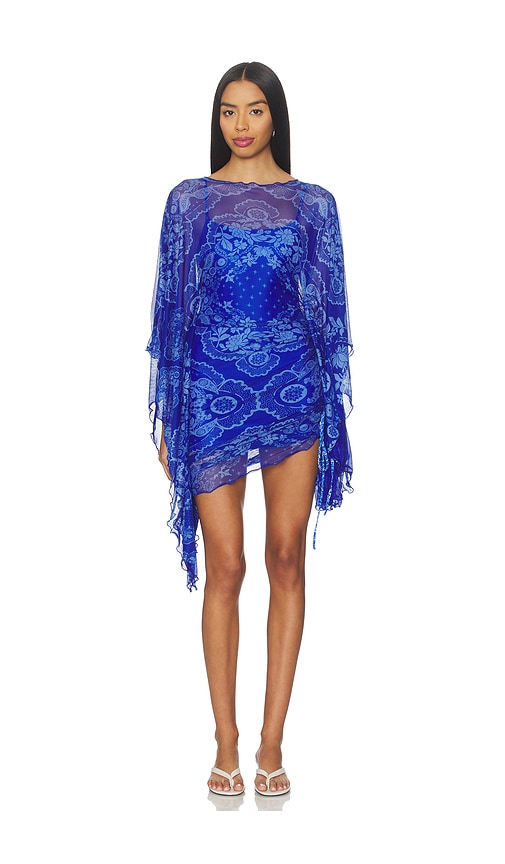 agua bendita blue dress Lima Gloriosa Maxi Dress XS