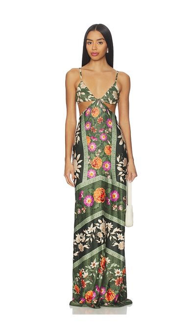 floral flowy dress Floral Smocked Maxi Dress