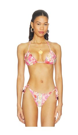 Agua Bendita Agua Bendita x REVOLVE Lolita Ruche Triangle Top