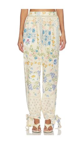 Agua Bendita Agua Bendita Zaida Bleu Pants